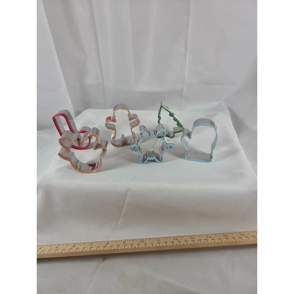 Stir Christmas Cookie Cutters Set Of 6 New